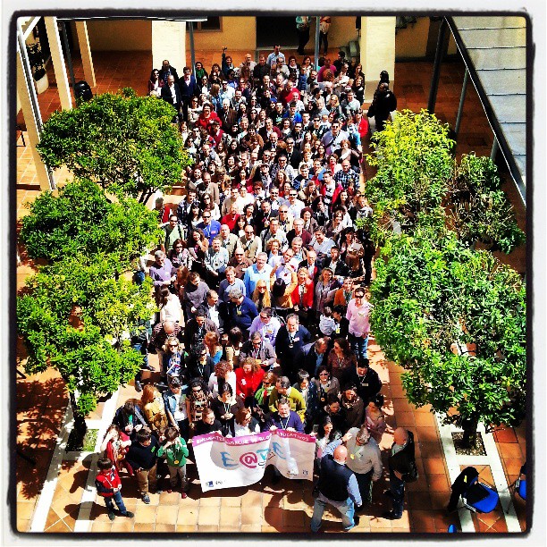 foto de grupo del EABE 13, foto de Antonio Sevilla