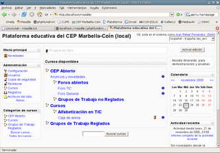 nuestro propio sitio moodle