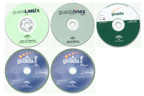 versiones de los CDs de Gaudalinex